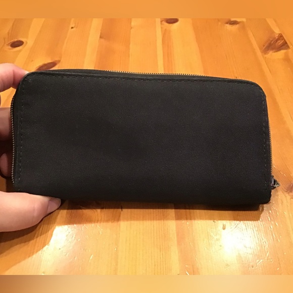 BLACK TRAVELON WALLET RFID FULL ZIPPER - Picture 3 of 11